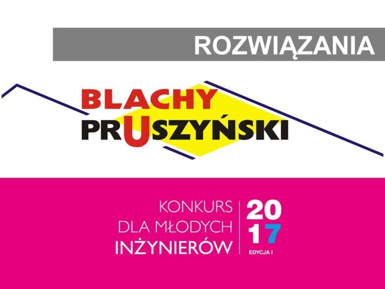 BLACHY PRUSZYŃSKI – KONKURS KDMI