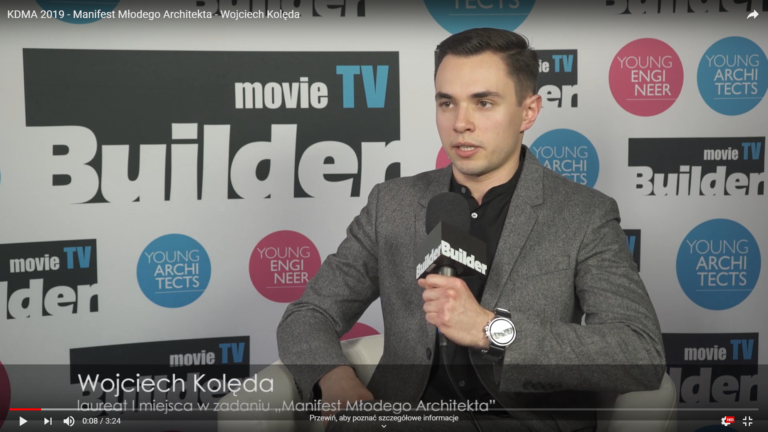 KDMA 2019 – MANIFEST MŁODEGO ARCHITEKTA – WOJCIECH KOLĘDA