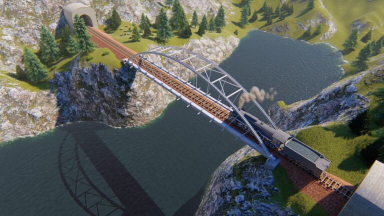 PROJEKT KONCEPCYJNY STALOWEGO MOSTU KOLEJOWEGO Z WYKORZYSTANIEM MODELOWANIA PARAMETRYCZNEGO