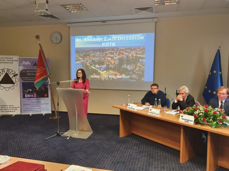 Prof. Maria Kaszyńska przewodniczącą Zarządu Głównego PZITB