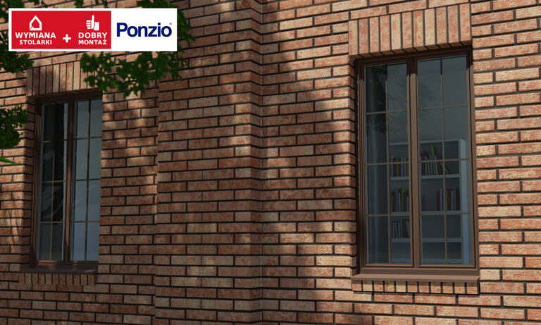 Profile okienne systemu Ponzio PE78N Slim