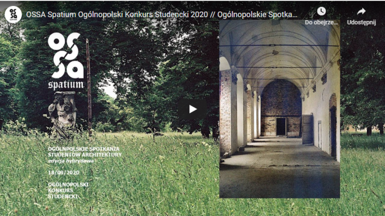 OSSA Ogólnopolskie Spotkania Studentów Architektury