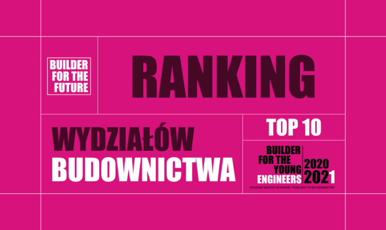 RANKING TOP 10 WYDZIAŁÓW BUDOWNICTWA – EDYCJA 2020-2021