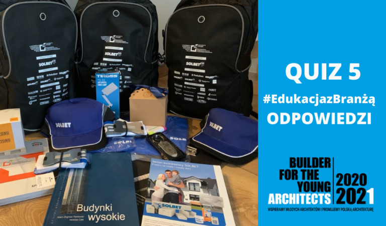 WYNIKI QUIZU 5 #EdukacjazBranżą