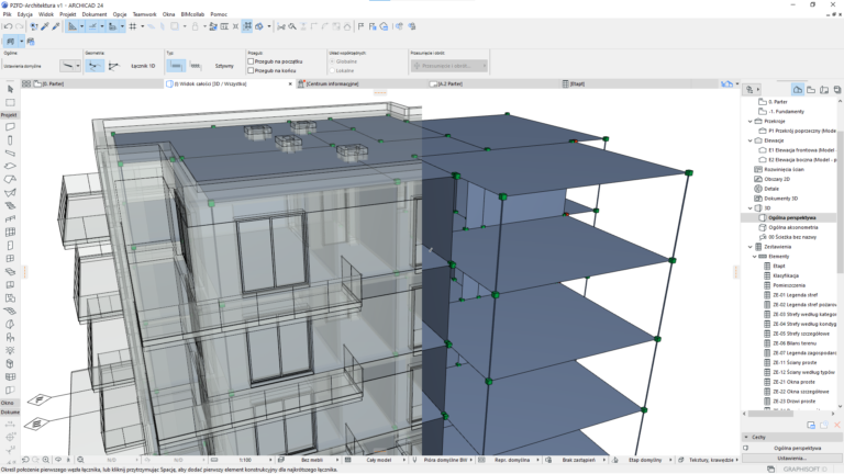 WSPÓŁPRACA ZESPOŁOWA W PROGRAMIE ARCHICAD