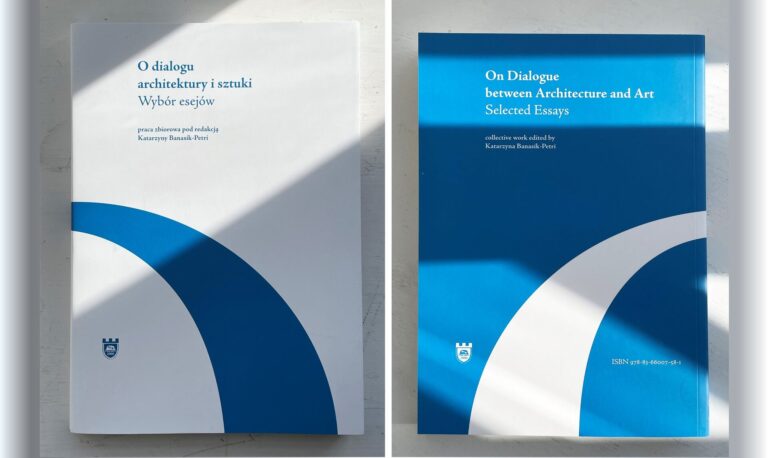 Monografia o dialogu architektury i sztuki