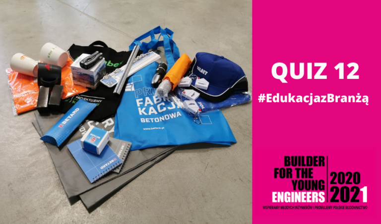 QUIZ 12 #EDUKACJAZBRANŻĄ