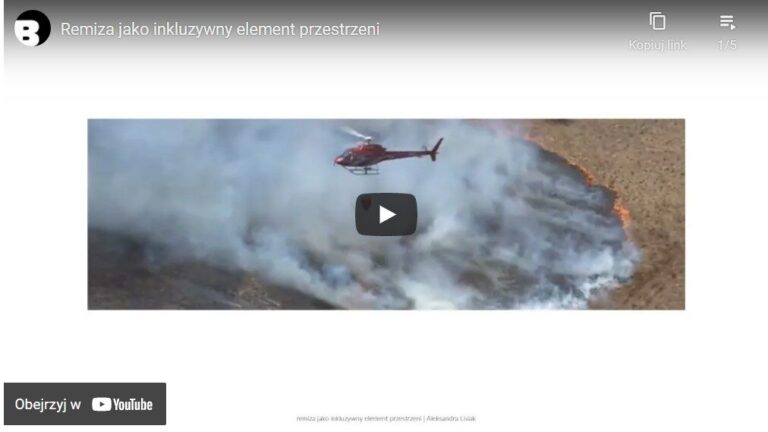 REMIZA JAKO INKLUZYWNY ELEMENT PRZESTRZENI