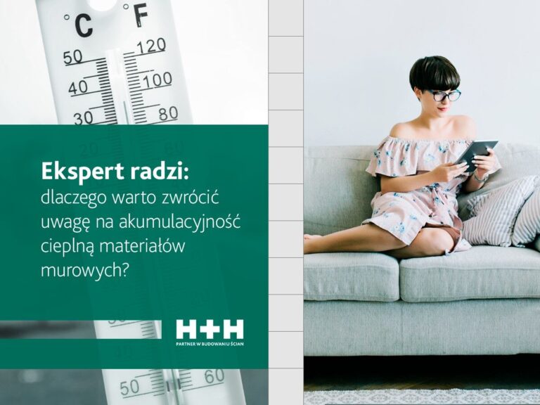 Akumulacyjność cieplna materiałów murowych