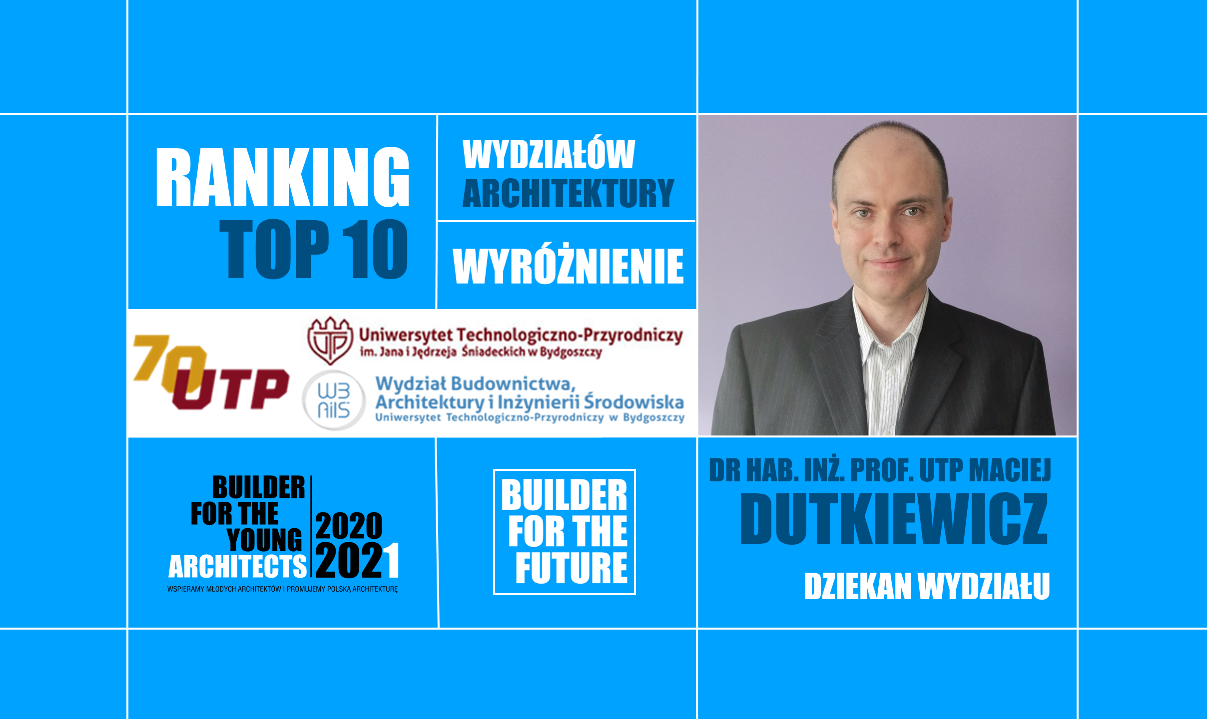 WYRÓŻNIENIE W RANKINGU TOP10 FOR THE FUTURE 2020/21