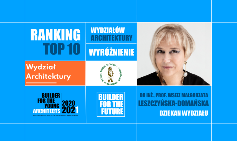 WYRÓŻNIENIE W RANKINGU TOP10 FOR THE FUTURE 2020/21