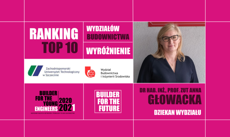 WYRÓŻNIENIE W RANKINGU TOP10 FOR THE FUTURE 2020/21