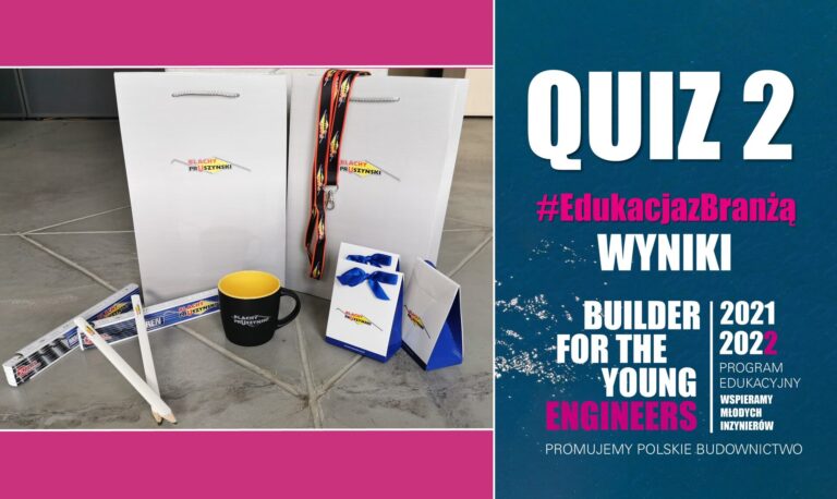 WYNIKI QUIZU 2 – #EDUKACJA Z BRANŻĄ