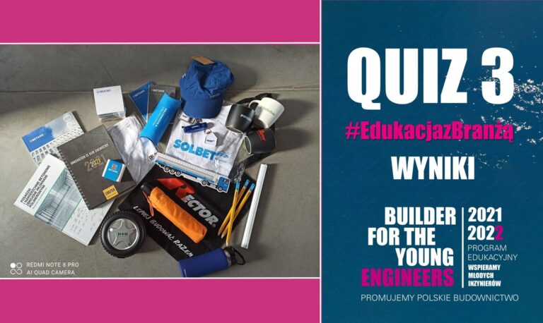 WYNIKI QUIZU 3 – EDUKACJA Z BRANŻĄ
