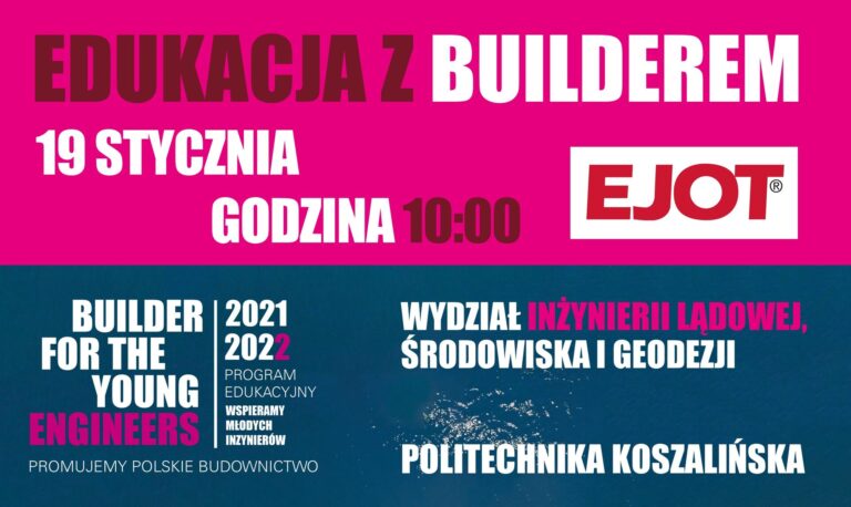 EDUKACJA Z BUILDEREM – WYKŁAD BRANŻOWY Z FIRMĄ EJOT