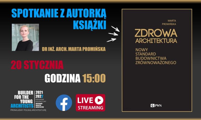Spotkanie z autorką książki „Zdrowa Architektura”