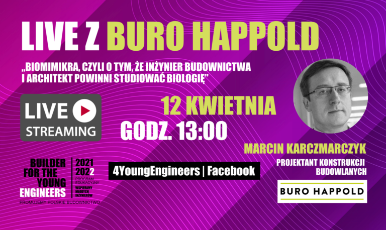 LIVE Z MARCINEM KARCZMARCZYKIEM Z BURO HAPPOLD