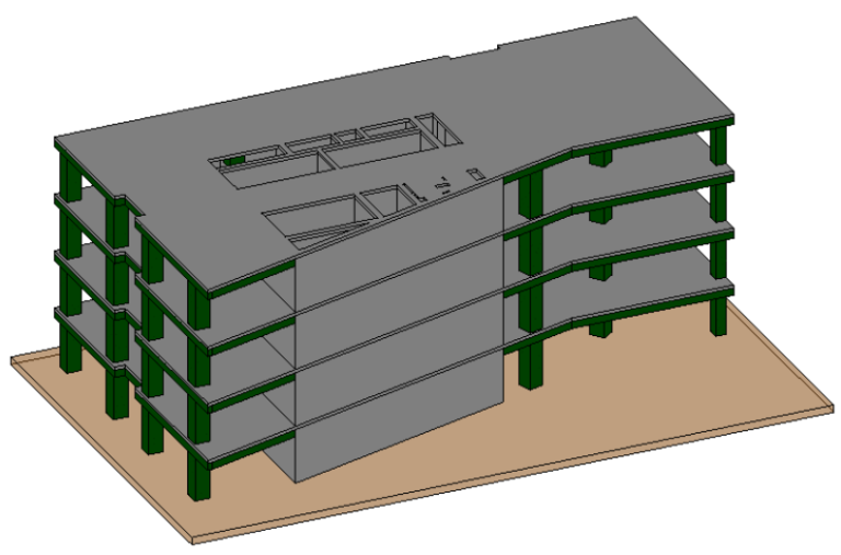 Projekt deskowań z wykorzystaniem technologii BIM i biblioteki PERI Library+ do programu REVIT