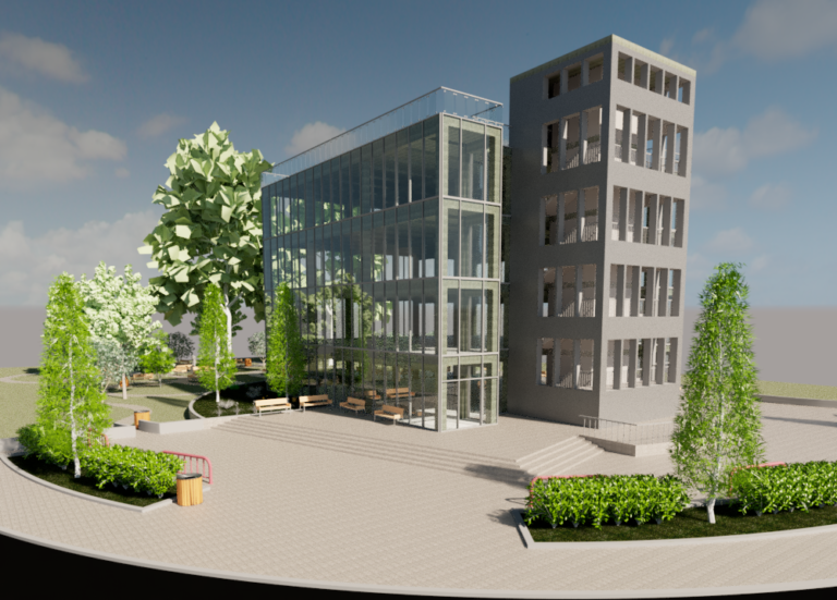 Modelowanie BIM budynku użyteczności publicznej z wykorzystaniem programów Revit i Robot