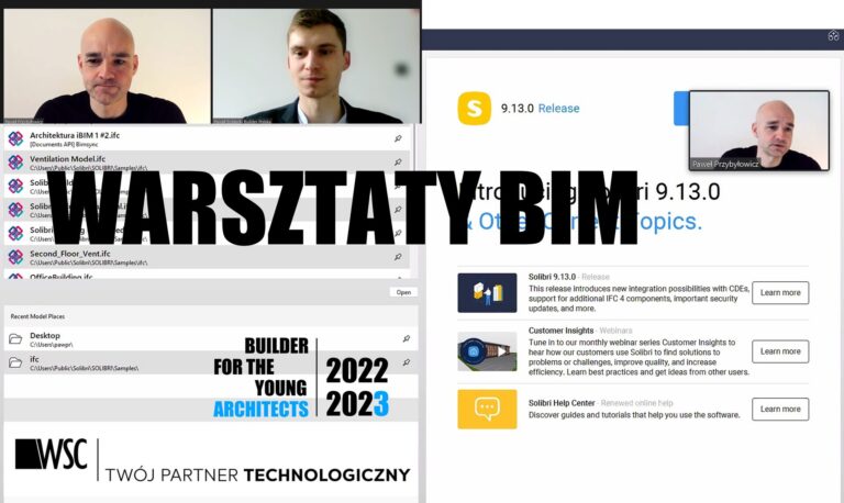 WARSZTATY BIM Z WSC WITOLD SZYMANIK – POLITECHNIKA WROCŁAWSKA