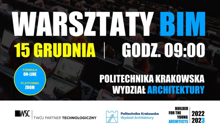 WARSZTATY BIM Z WSC WITOLD SZYMANIK – 15 GRUDNIA