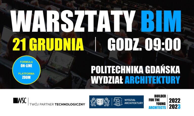 WARSZTATY BIM Z WSC WITOLD SZYMANIK – 21 GRUDNIA