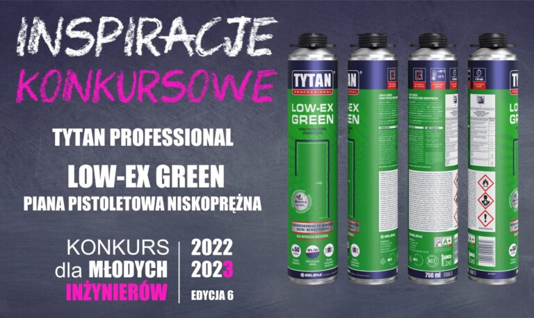 PIANA PISTOLETOWA LOW-EX GREEN – TYTAN PROFESSIONAL – INSPIRACJE KONKURSOWE KDMI