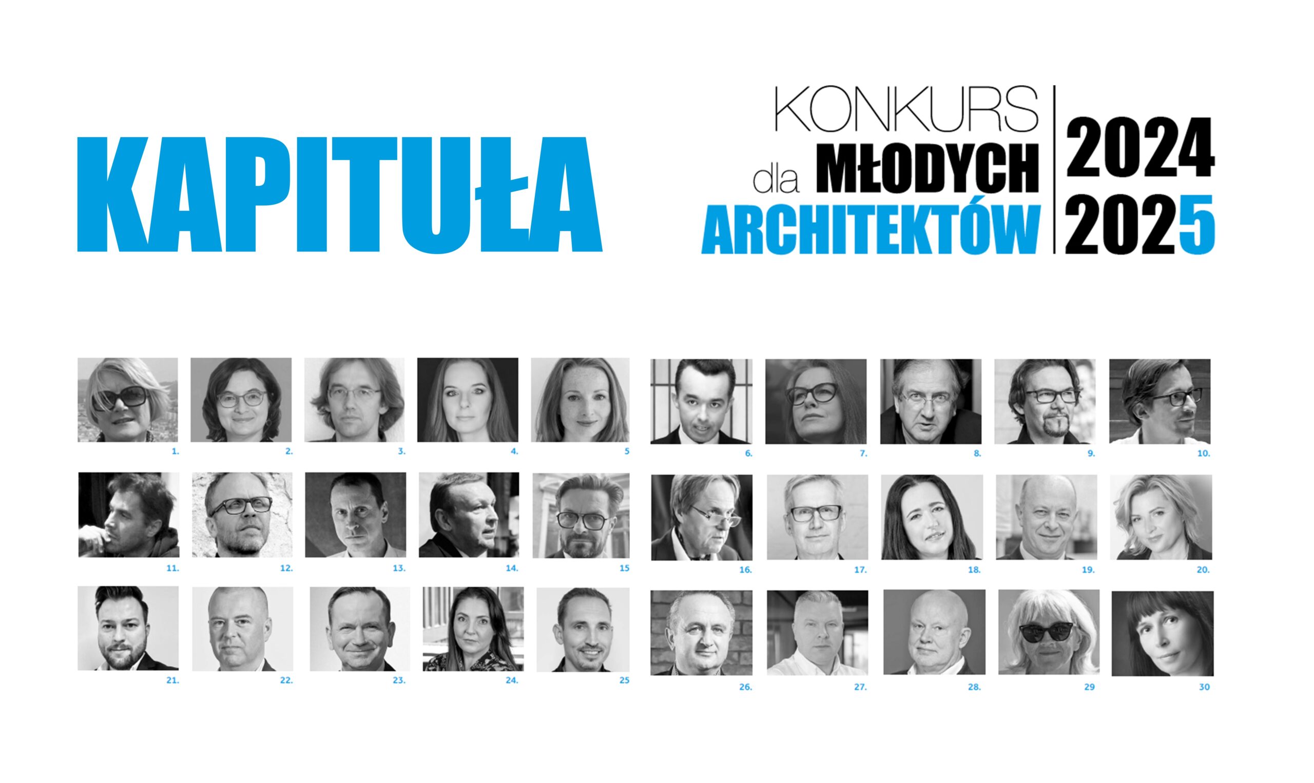 KAPITUŁA KONKURSU DLA MŁODYCH ARCHITEKTÓW