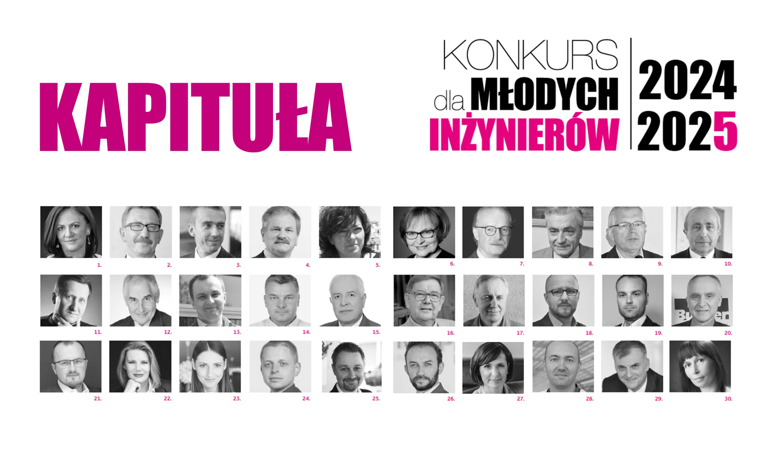 KAPITUŁA KONKURSU DLA MŁODYCH INŻYNIERÓW