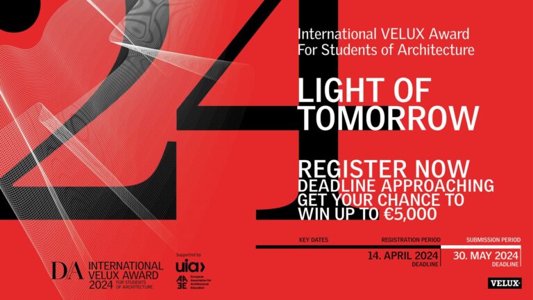 TERMIN REJESTRACJI DO KONKURSU INTERNATIONAL VELUX AWARD PRZEDŁUŻONY DO 14 KWIETNIA