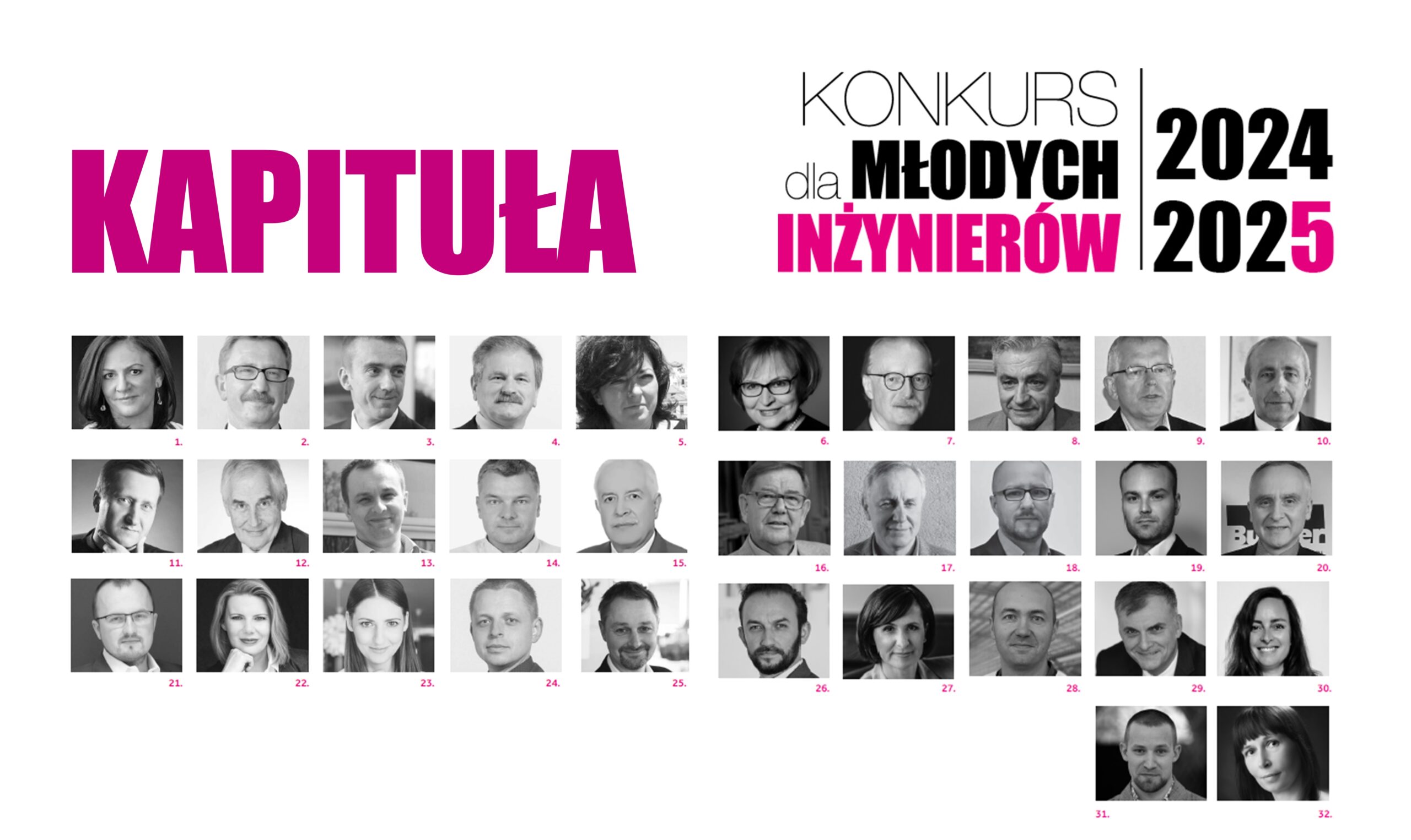KAPITUŁA KONKURSU DLA MŁODYCH INŻYNIERÓW