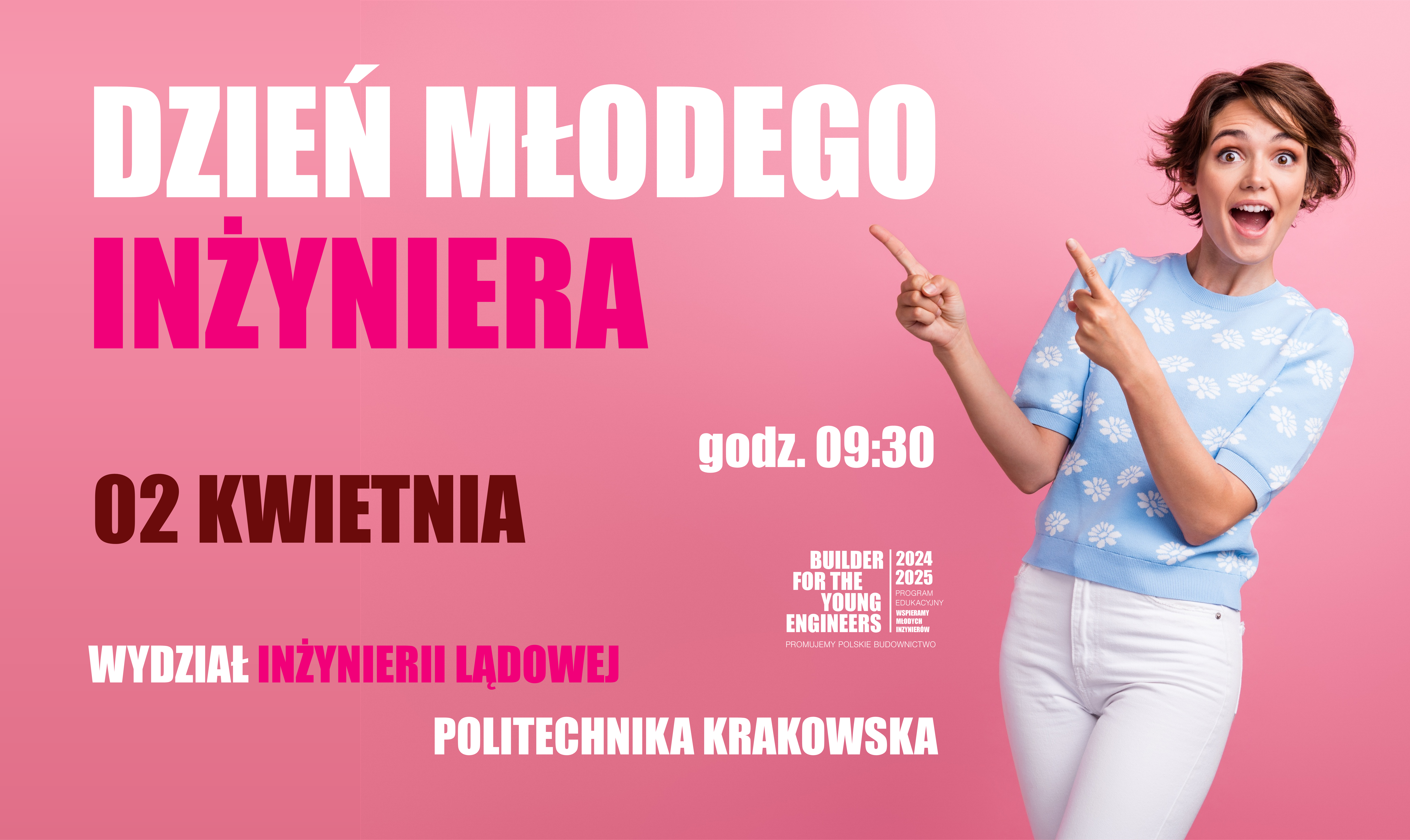 DZIEŃ MŁODEGO INŻYNIERA NA POLITECHNICE KRAKOWSKIEJ – JUŻ 2 KWIETNIA!