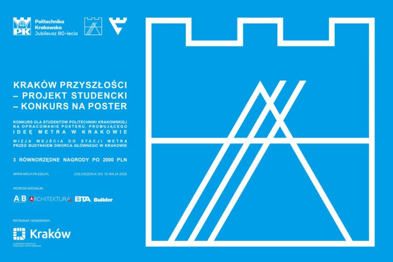 “KRAKÓW PRZYSZŁOŚCI – PROJEKT STUDENCKI – KONKURS NA POSTER”