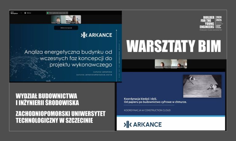 SERIA WARSZTATÓW BIM Z ARKANCE