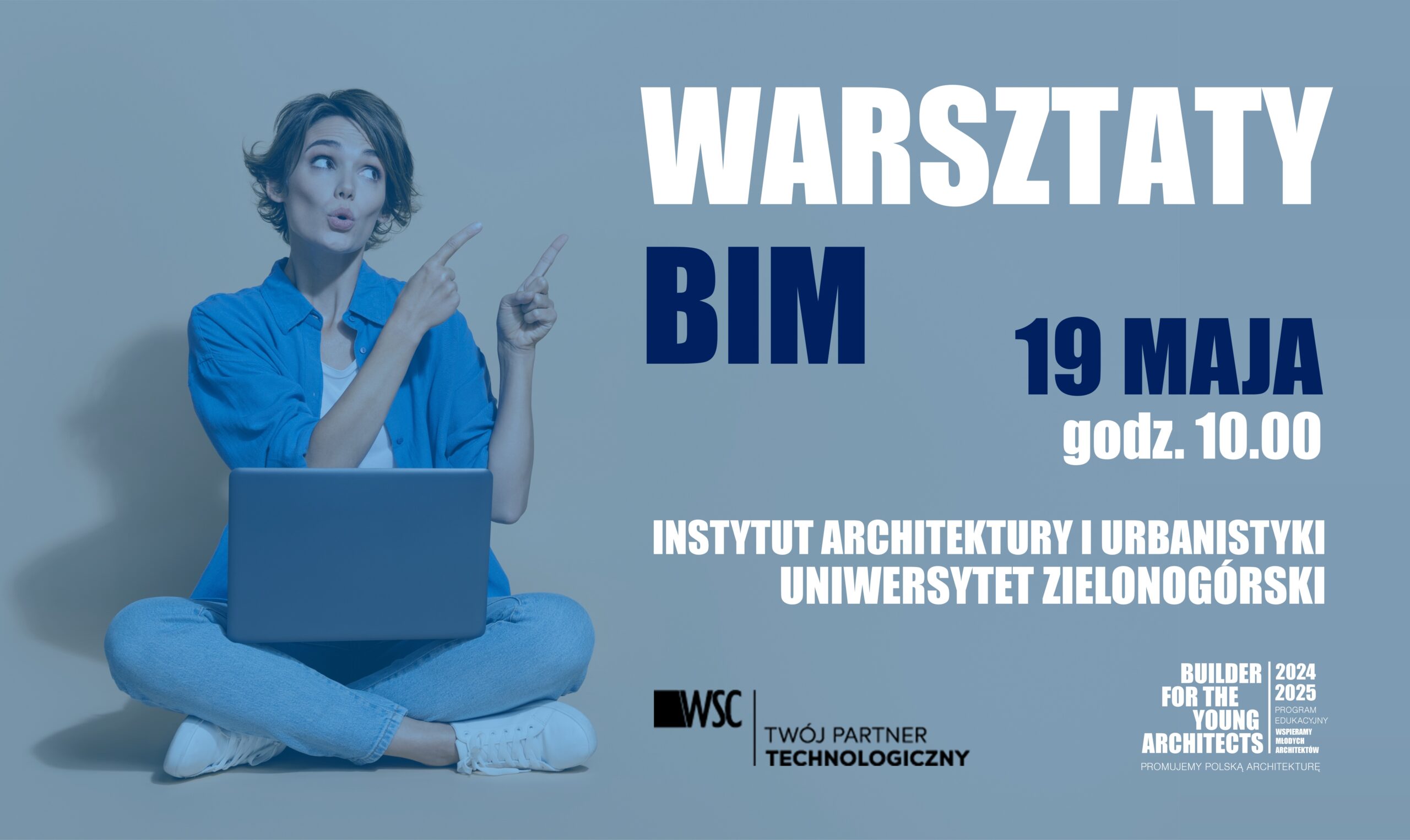 ZAPRASZAMY NA WARSZATY BIM 19 MAJA