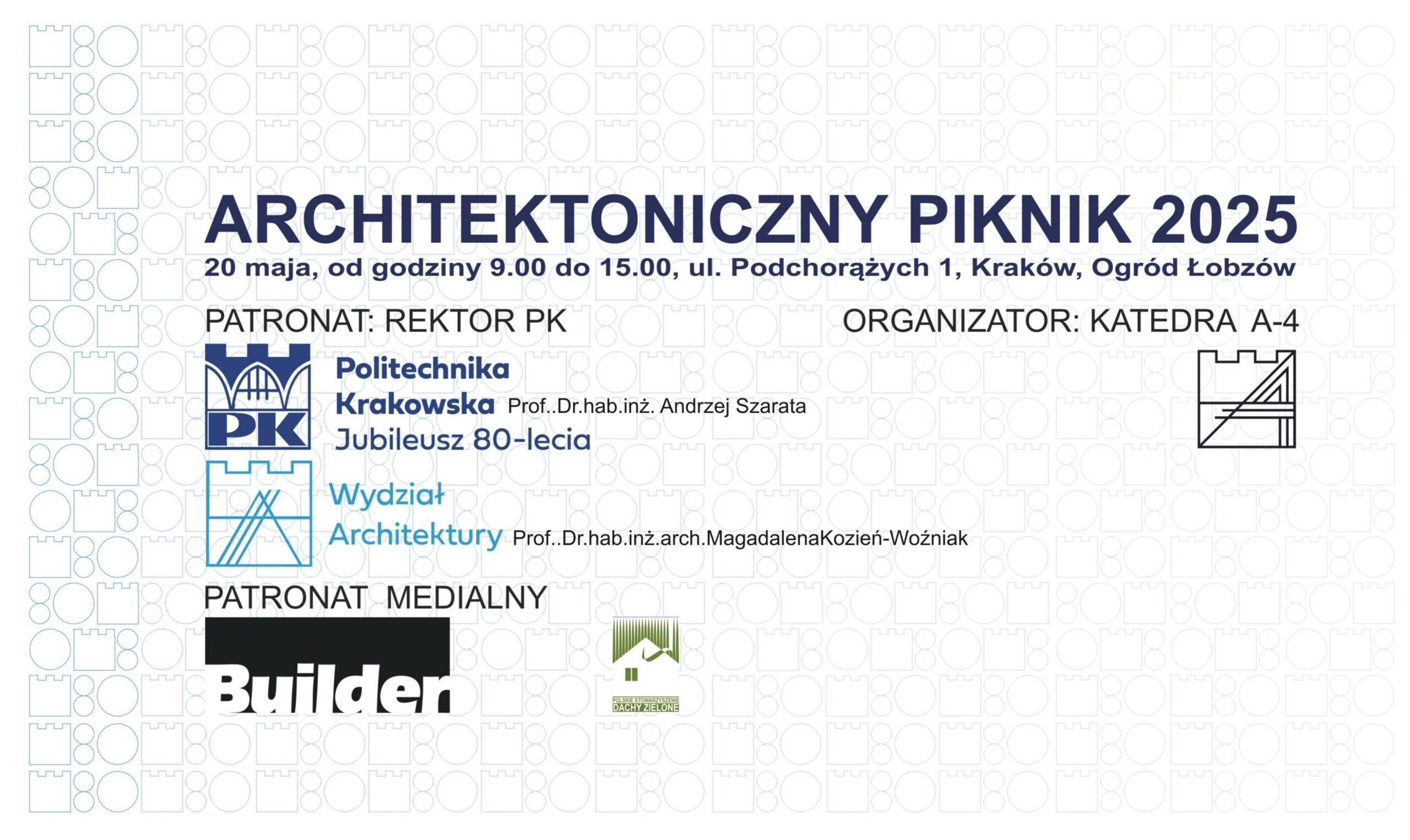 PIKNIK ARCHITEKTONICZNY NA WYDZIALE ARCHITEKTURY POLITECHNIKI KRAKOWSKIEJ