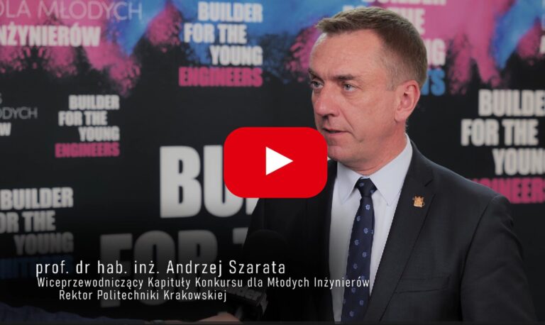 Prof. dr hab. inż. Andrzej Szarata, Wiceprzewodniczący Kapituły Konkursu dla Młodych Inżynierów