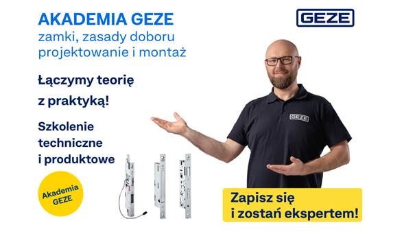 Szkolenie GEZE – Zdobądź praktyczną wiedzę o zamkach i kontroli dostępu!