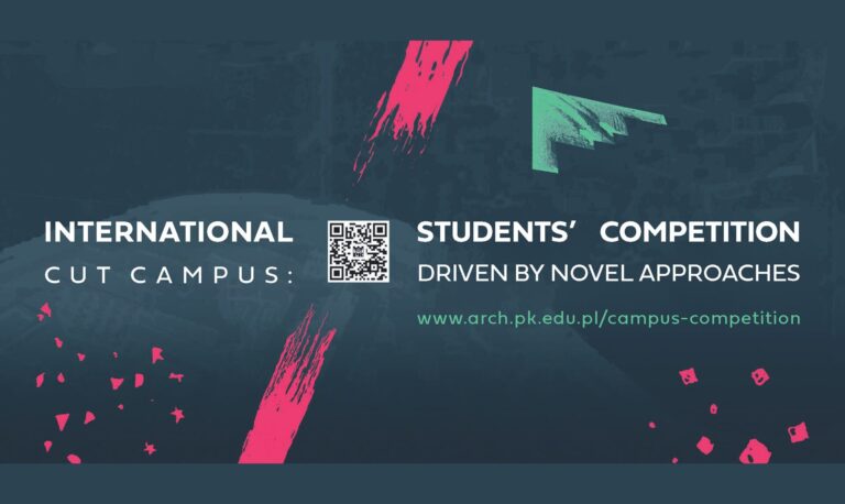 UROCZYSTOŚĆ OGŁOSZENIA WYNIKÓW I OTWARCIE POKONKURSOWEJ WYSTAWY International Students’ Competition CUT Campus