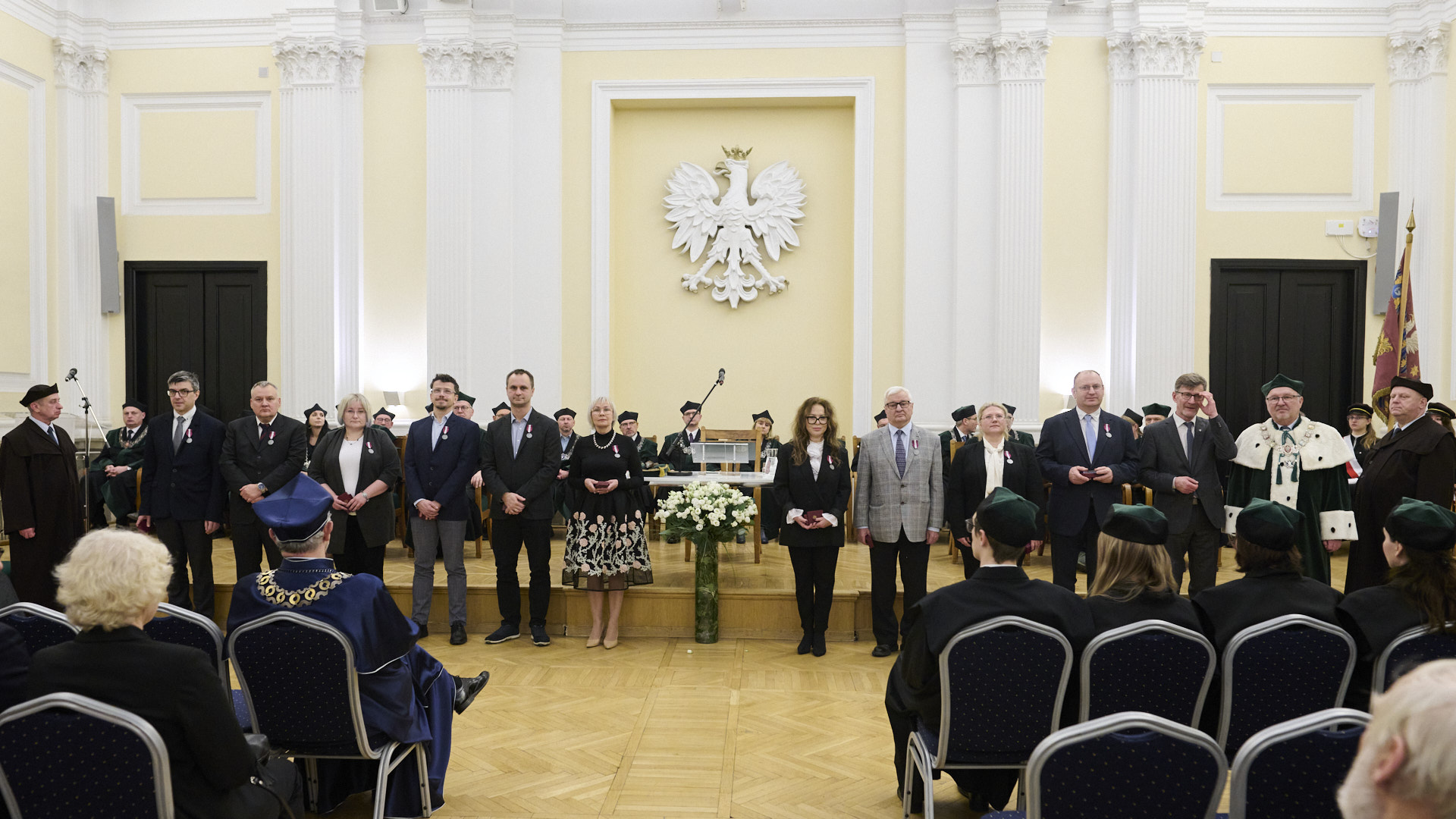 Uroczyste wręczenie odznaczeń państwowych i odznak Zasłużony dla Politechniki Warszawskiej